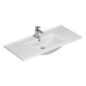 Handlaug 101x45,5cm Scanbad Arial hvít