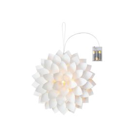 Jólastjarna upphengd Ø35 cm 3xAA Dahlia