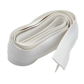 Þéttilisti T PVC 40x35mm 2m House hvítur