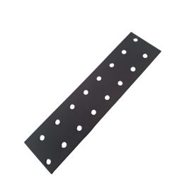 Gataplata 40x160x2 mm Jasa galv svört