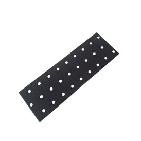 Gataplata 80x180x2 mm Jasa galv svört