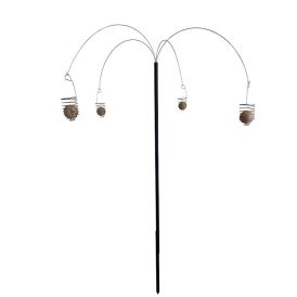 Fóðurstöng 180cm Garden Life svört