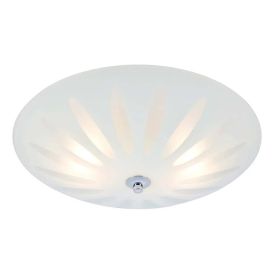 Kúpull E27 Petal Ø39cm Markslöjd hvítur