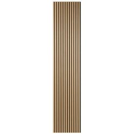 Hljóðdempandi plata Quanti 2440x520x18mm ljós eik Fibrotech