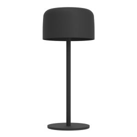 Borðlampi LED Roccanova með sólarsellu svartur Eglo