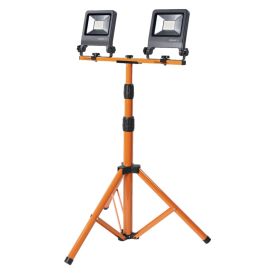 Vinnuljós LED á þrífót 175cm 2x30W Osram