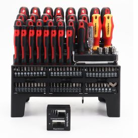 Skrúfjárna- & bitasett 101 hlutir Alpha-tools