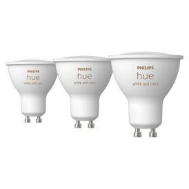 Ljósaperur 3xGU10 Philips Hue WCA