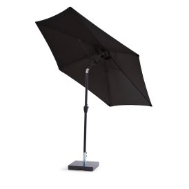 Sólhlíf Eva með sveif og halla Ø300cm Sunfun svört