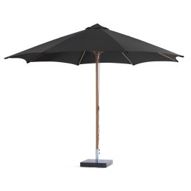 Sólhlíf Eva með sveif og halla Ø300cm Sunfun tekk/svört