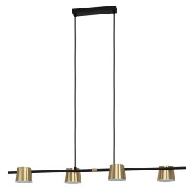 Loftljós Altamira 116cm 4xGU10 svart Eglo
