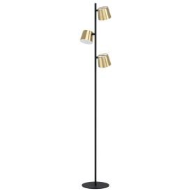 Gólflampi Altamira 159cm 3xGU10 svartur Eglo
