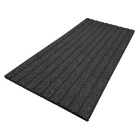 Trefjaplata Design Line Riffluð 60x120x2,5 svörtDP Acoustics