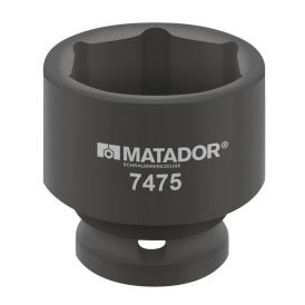Toppur 1/2" hertur 17 mm Matador