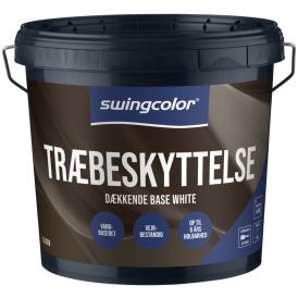 Viðarvörn þekjandi hvítur grunnur 5L Swingcolor