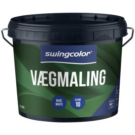 Veggmálning hvítur grunnur 2,5L Swingcolor