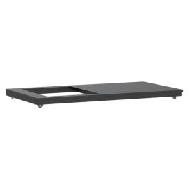 Borðplata fyrir vask útieldhús 110cm Cozze Elements matt svört