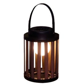Sólar lukt Marbella rattan 24cm