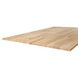 Borðplata límtré eik 1200x600x12,5mm