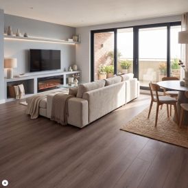 Harðparket Dark Oak Anelyst Essence 1216x196x12mm 1,91m²