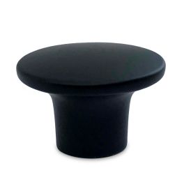 Hnúður Ø37 mm Jasa matt svartur