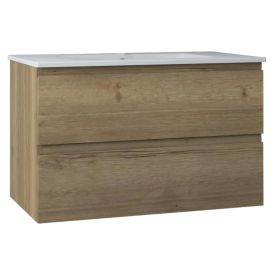 Baðinrétting Brazil með handlaug 80cm Nortiq Halifax