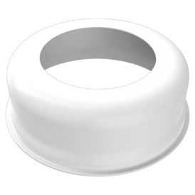 Drenkragi fyrir þakrennu 70mm N70 ál hvít
