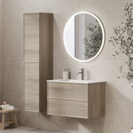 Baðskápur Klampenborg 80cm eik