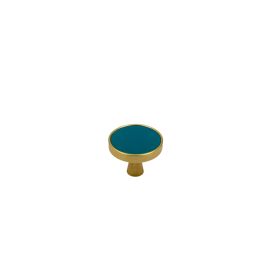 Hnúður Ø33x25mm með bláum topp