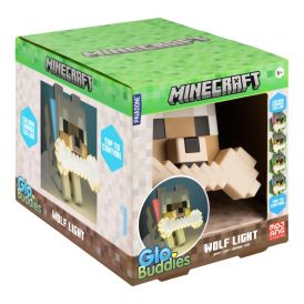 Borðlampi Minecraft Wolf 16cm þráðlaus Paladone