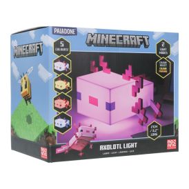 Borðlampi Minecraft Axolotl 22,2cm þráðlaus Paladone