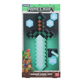 Borðlampi Minecraft Diamond Sword 42cm þráðlaus Paladone
