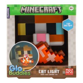 Borðlampi Minecraft Cat 15,5cm þráðlaus Paladone
