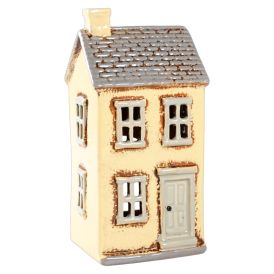 Kertahús hvítt 19x9,5x8cm Det Gamle Apotek