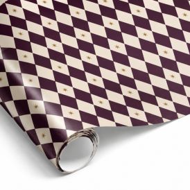 Gjafapappír 500x70cm harlequin Det Gamle Apotek