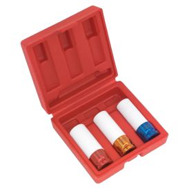 Felgutoppar sett 1/2″ 17,19,21mm