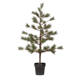 Gervijólatré í potti 100 LED 120cm Nordic Winter