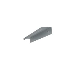 Prófílhalda CC128 168x32x20mm burstað silfur