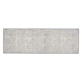 Útidyramotta 50x150 cm Miabella ljósgrá