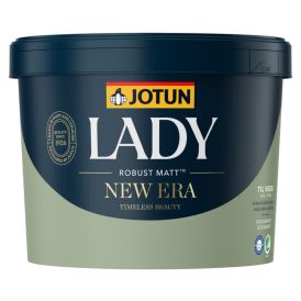 Veggmálning Lady New Era hvítur grunnur 9L Jotun