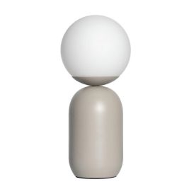 Borðlampi E14 Notti grár 35 cm