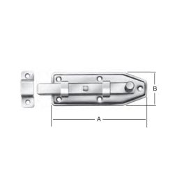 Renniloka 80x30mm Vormann galv.