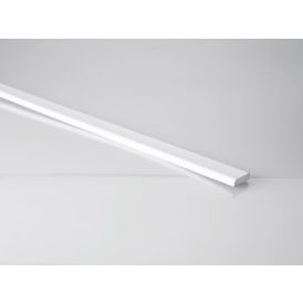 Vegglisti 9x33x2500 mm hvítur