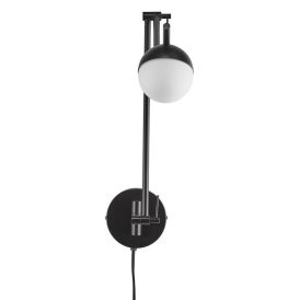 Vegg-/loftljós G9 Contina svart 73,6 cm