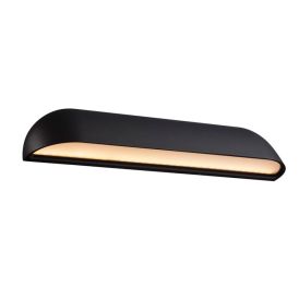 Veggljós LED Front 36 svart 36 cm