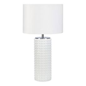 Borðlampi E27 Proud 65 cm hvítur