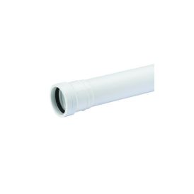 Rör PP 50x1000 mm Wavin hvítt