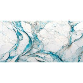 Hljóðvistarmynd marmari ljósblár 2420x1220x20 mm InEx