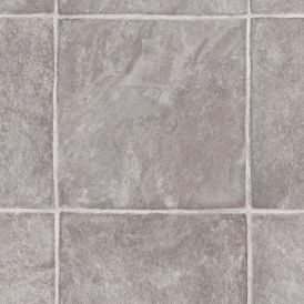 Gólfdúkur vínyl Basaltina Iconik ljósgrár 400cm (verð á m²)
