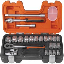 Topplyklasett 1/2" 24 hlutir Bahco S240